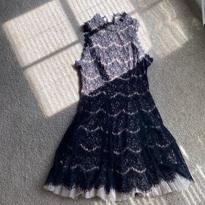 Francesca’s Black Lace Women’s Dress